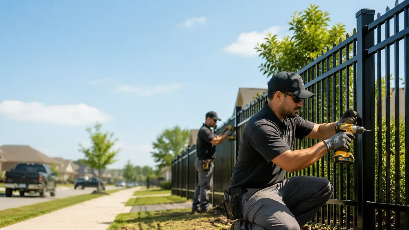 Metal Fence Installation in Old Fort, OH